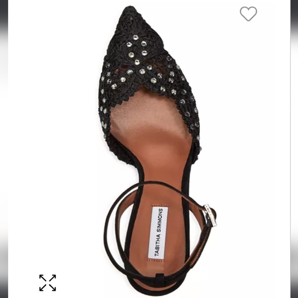 TABITHA SIMMONS SEN FLORET LACE SLINGBACK PUMPS 36B - Picture 3 of 14